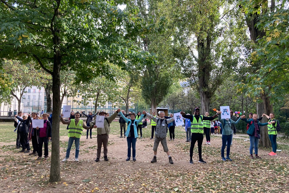 [Marche solidaire] Quais de Seine et espaces verts parisiens